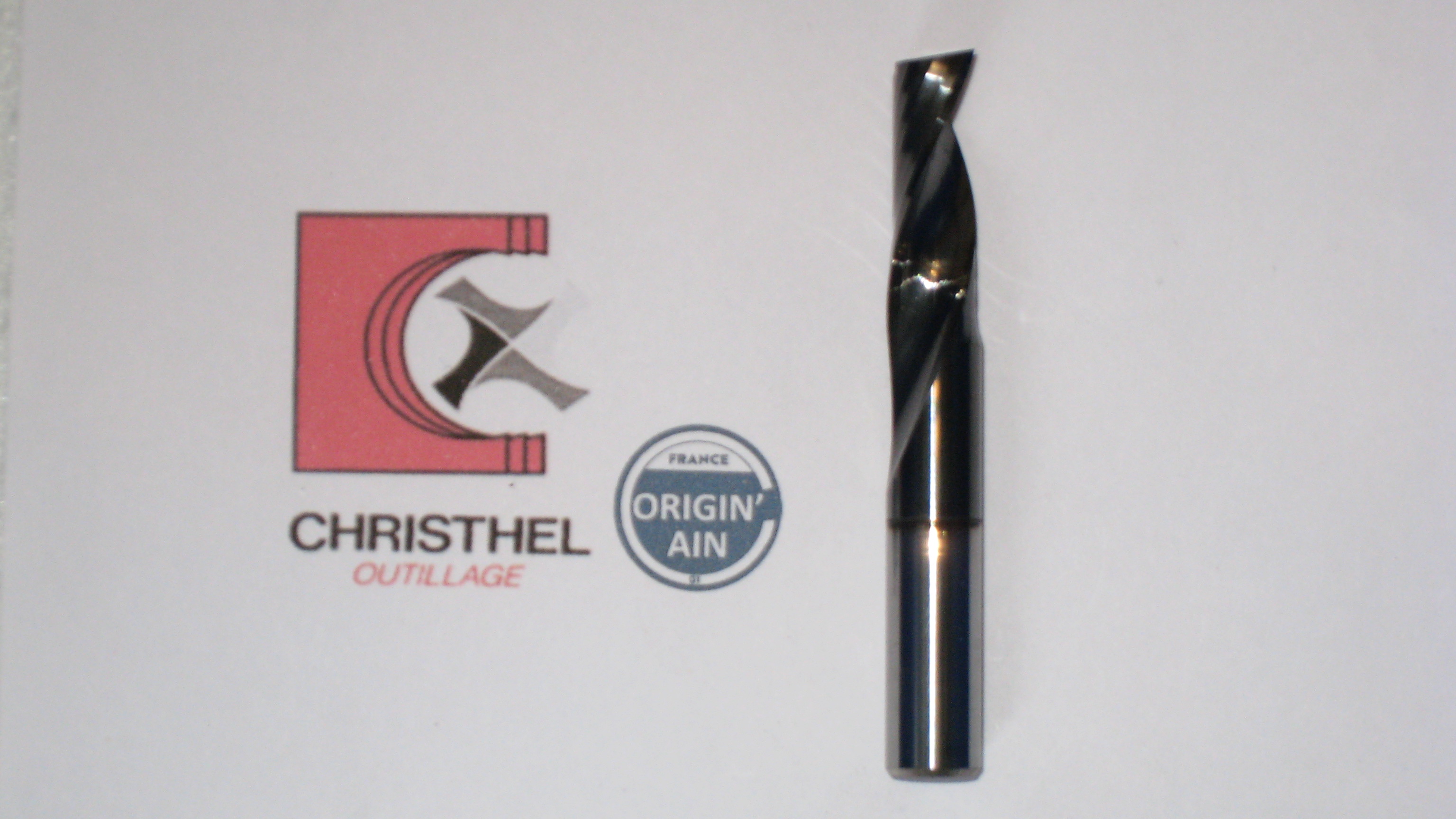 FRAISE UNE DENT CARBURE Ø12HD LU30 LT90 ALU + REVETEMENT TRIBOCUT 0108D123090A+REV