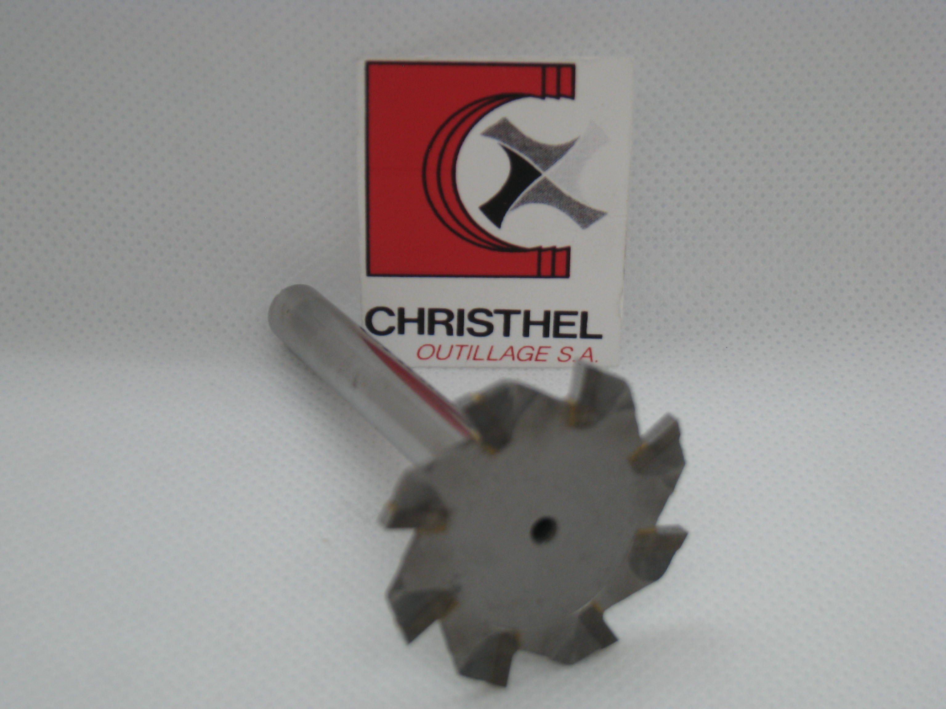 FRAISE A RAINURER Ø50x3 8Z QUEUE Ø10 LT85 ROT A GAUCHE VR2530D108ZG